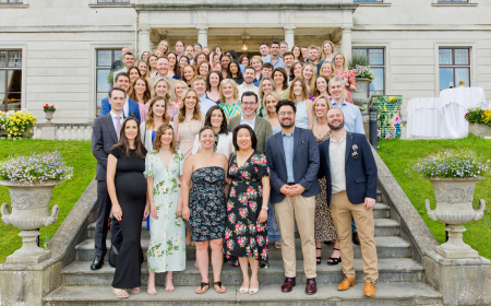 UCD Medicine Class of 2011 posing for a photo.